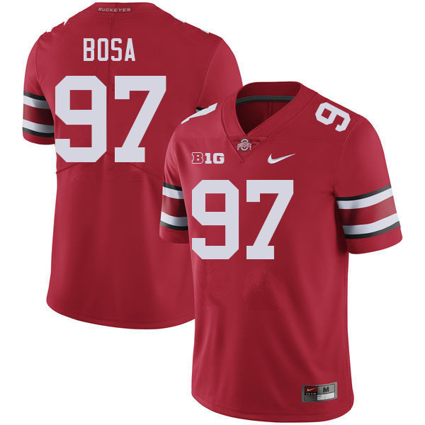 Joey Bosa Ohio State Buckeyes Jersey College Football Uniforms-Red